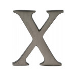 M Marcus Heritage Brass Letter X - Pin Fix 51mm